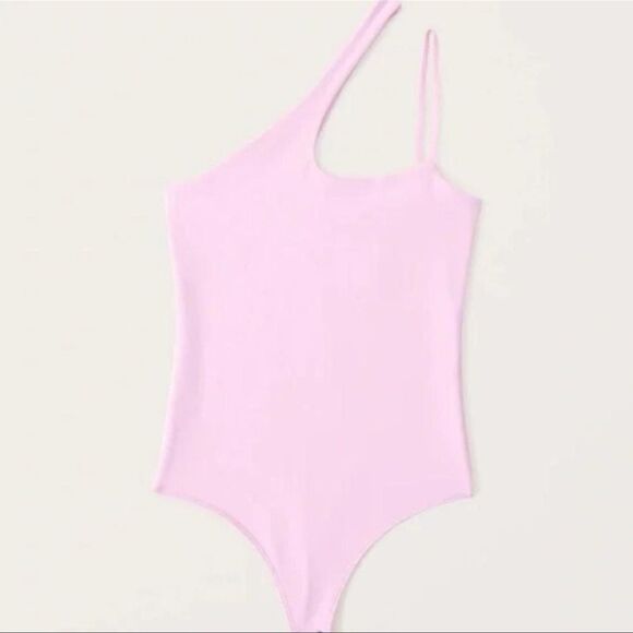 Abercrombie & Fitch Tops - Abercrombie & Fitch Soft A&F Collection Asymmetrical Bodysuit - NWT - Size Large